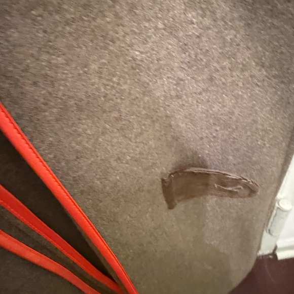 Todd Snyder Olive Military Coat with Gold Buttons & shearling Collar - Picture 10 of 16